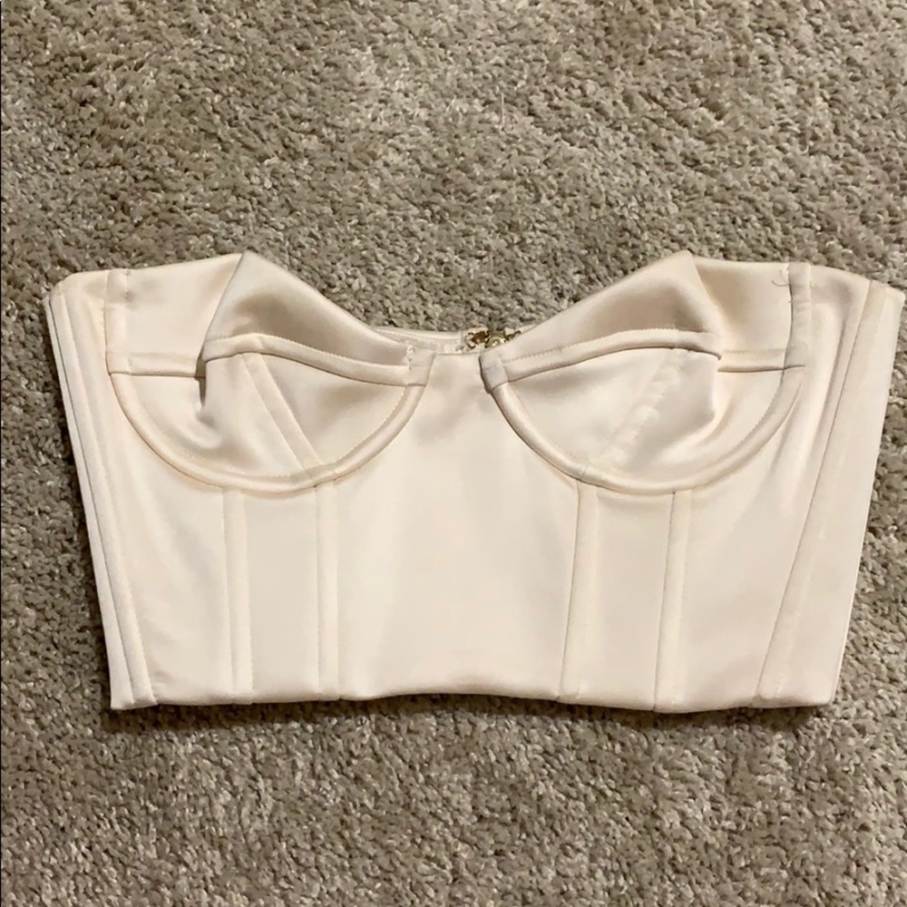 Oh Polly bustier crop top